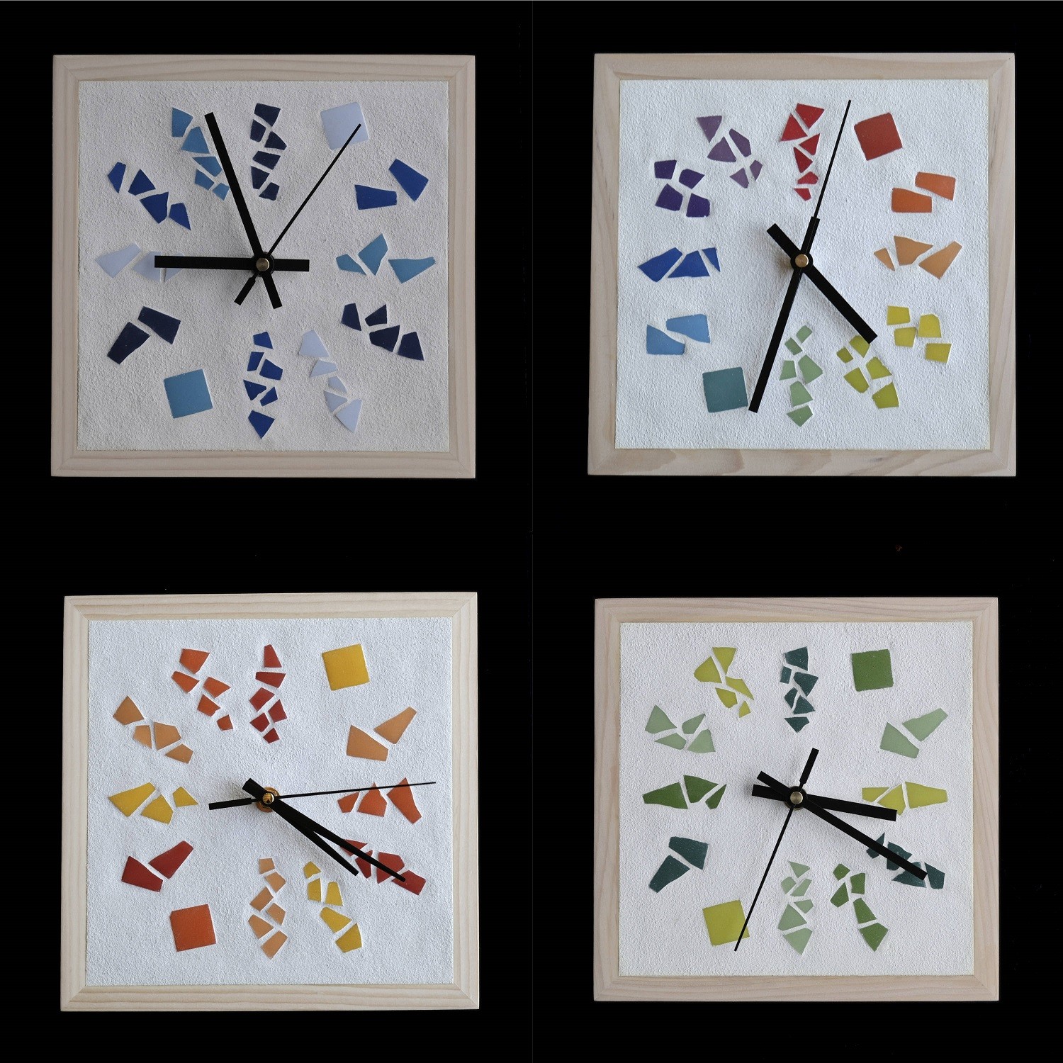 Horloges carrées